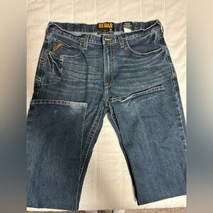 Ariat Straight Fit M5 Straight Leg Jeans Men’s 38x36 Blue Denim